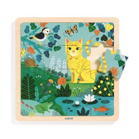 Djeco Puzzlo Lily Puzzle Animais No Jardim Compre Produtos Para