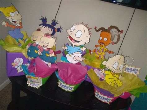 Rugrats Centerpieces Baby Shower Rugrats Centerpieces