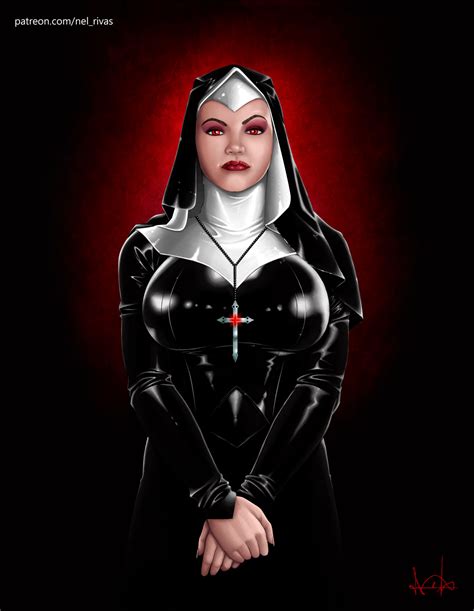 Ludja Nun Latex By Candle Hentai Foundry