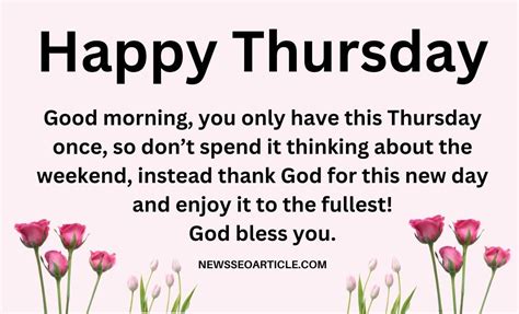 Best Thursday Morning Blessings Images And Quotes News Seo Article