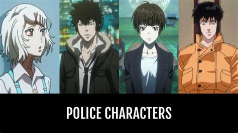 Anime Police Characters