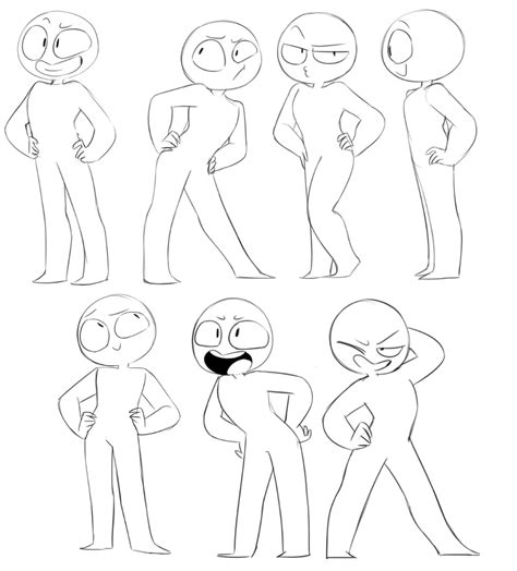 Hands On Hips Drawing Reference And Sketches For Artists Drawing Base