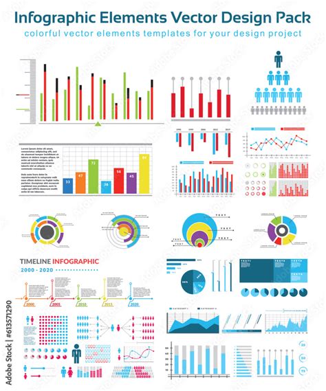 Infographic Infographics Elements Vector Design Pack Infographics Elements Data Visualization