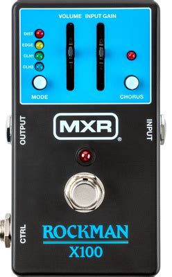 MXR Rockman X100: Hier ist das Hysteria-Pedal! - gearnews.de
