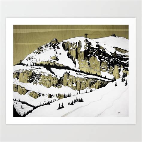 Jackson Hole Art Print By Liz Park Society6