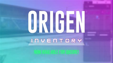 Origen Network Store Origen Inventory Esx Qbcore Version