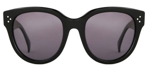 Celine Cl41755 Audrey Polarized 807 3h Sunglasses Black Visiondirect