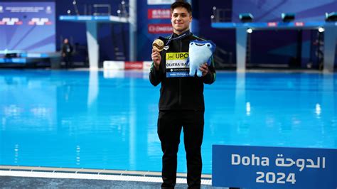 Osmar Olvera se lleva el oro en el Mundial de Natación Doha 2024 UnoTV