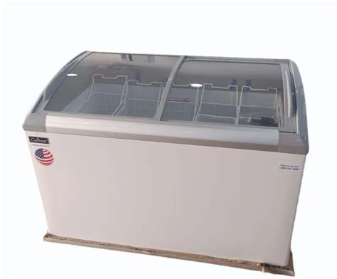 Celfrost Curved Glass Top Freezer L At Rs Piece In Hyderabad