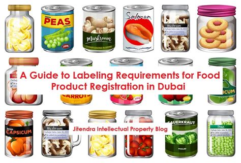 Guide To Labeling Requirements For Food Product Registration In Dubai