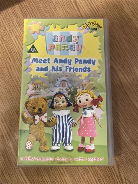 Andy Pandy Meet Andy Pandy And His Friends Bbc Video Pal Vhs Video Kids