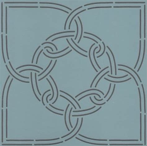 Celtic Stencil Of Hearts Machine Quilting Pattern Quilt Patterns Machine Embroidery Celtic