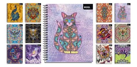 Cuaderno Universitario Pattern Hojas Pack Uni Ross Cuotas Sin