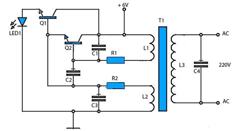 Simple W Power Inverter Circuit Diagram