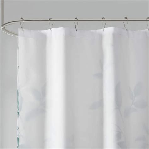 Madison Park Cecily Bathroom Shower Printed Botanical Design Modern