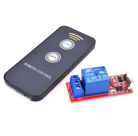 DC 12V 1 Channel Relay Module Infrared IR Remote Switch Control Zbotic