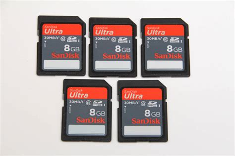 Yahoo オークション 8gb Sdhcカード Sandisk Ultra 5枚セット