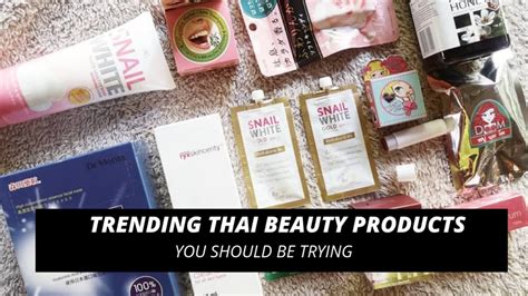 Trending Thailand Beauty Products You Should Try! (2024) - KIKAYSIKAT