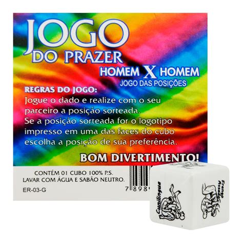 Dado Do Prazer Gay Simples Diversão Ao Cubo Gall Sex Shop