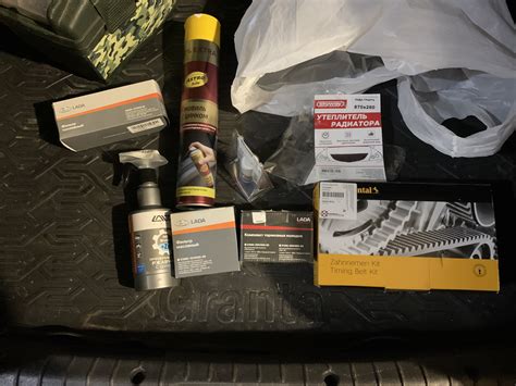 Расходники — Lada Гранта Лифтбек (1G), 1,6 л, 2018 года | расходники ...