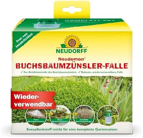 Neudorff Neudomon BuchsbaumzünslerFalle Insektizidfreie nachfüllbare