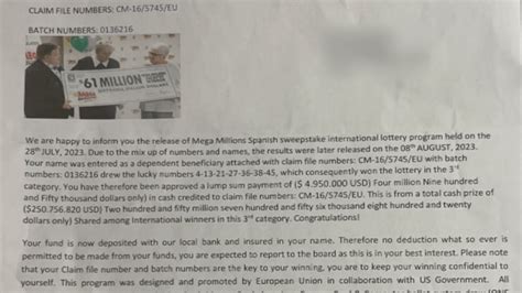 New scam alert, residents receive fake letters | Eyewitness News