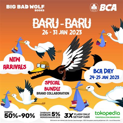 Big Bad Wolf Indonesia On Twitter Big Bad Wolf Online Perdana Di