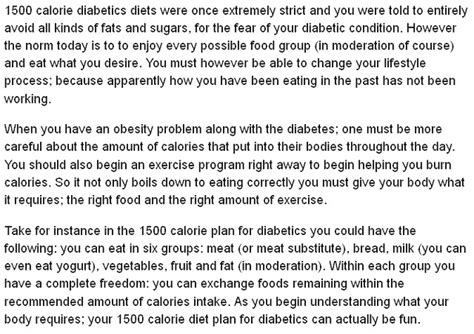 1500 Calorie Diabetic Diet Via Blogger Ift Tt Ndcfjg Flickr