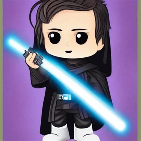 Darth Vader Holding His Lightsaber Chibi Stable Diffusion OpenArt