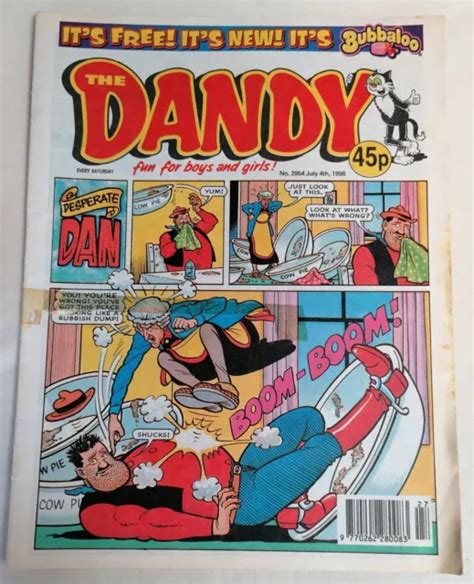 Comic Vintage British Comic The Dandy Fun For Boys And Girls No 2954