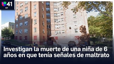 Investigan La Muerte De Una Ni A De A Os En El Bronx Que Ten A