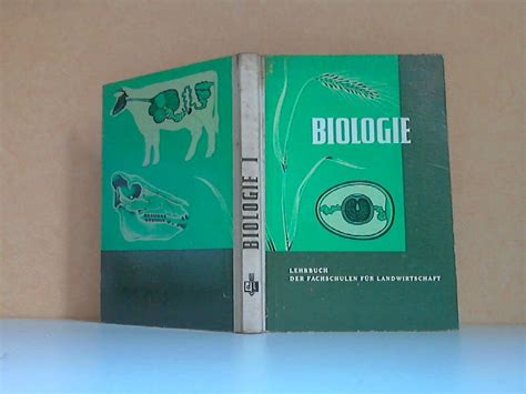 Biologie Botanik Lehrbuch Der Fachschulen F R Landwirtschaft By