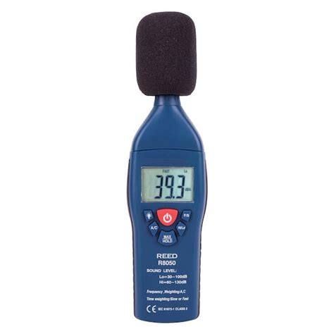 REED Instruments Type 2 Sound Level Meter R8050 - The Home Depot