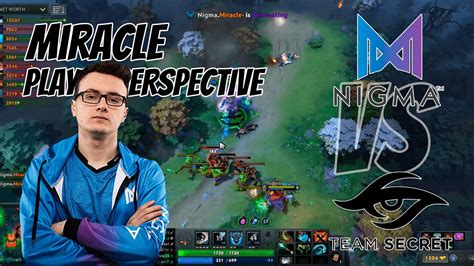 Miracle Razor Player Perspective NIGMA VS TEAM SECRET WePlay