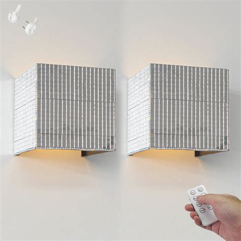 Kiven Battery Operated Wall Sconces With Remote Control Glam Battery