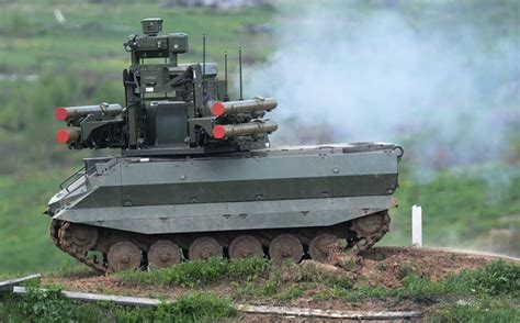 Russia Ready For An Unmanned Ground Attack With Uran 9 Strike Robot