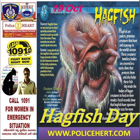 Hagfish Day Hagfish Day Is Celebrated Annually On The Thir Flickr