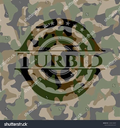 Turbid On Camo Texture Stock Vector (Royalty Free) 1249513849 ...