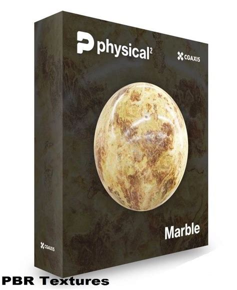 a box with an image of a marble ball on it's front and side