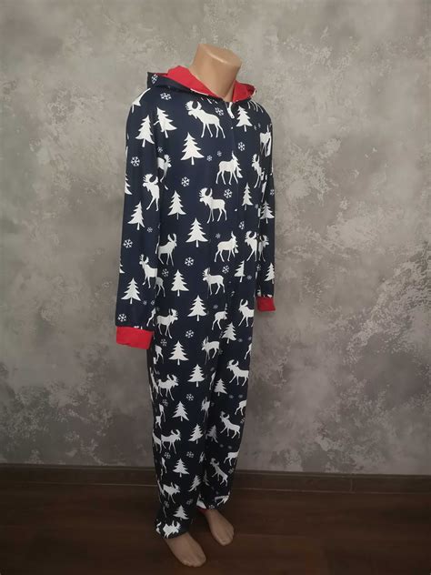 Кигуруми Новогодний мужской кенгуруми М новый год Рождество олени рога ...