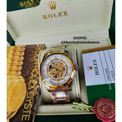 jual jam rolex emas harga terbaik termurah september  shopee