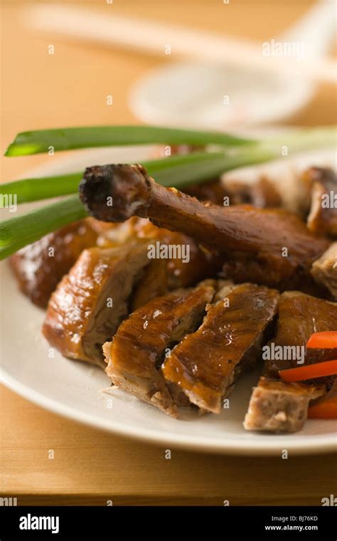 Chinese-style roast duck Stock Photo - Alamy