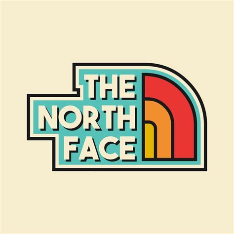 Retro TheNorthFace Logo Retro Graphic Design Retro Logos Retro Logo