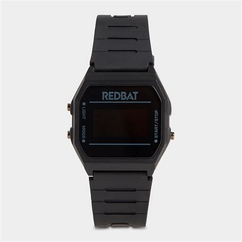 Redbat Black Retro Watch