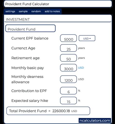 How To Calculate Vpf Interest Cetdgo