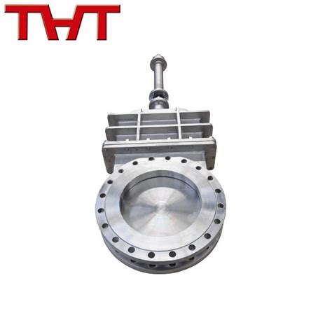 Supply Stainless Steel Bonneted CF8 SS304 Flange Knife Gate Valve