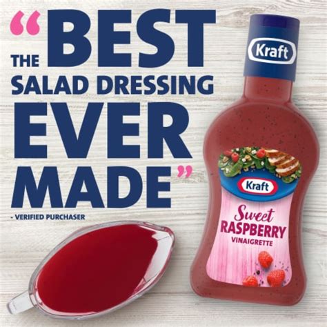 Kraft Sweet Raspberry Vinaigrette Salad Dressing 14 Fl Oz Kroger