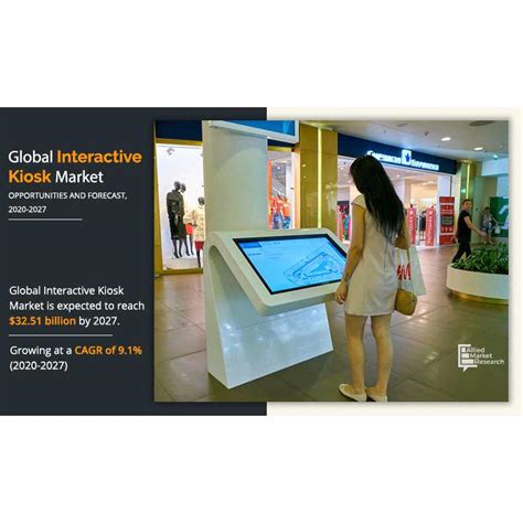 Interactive Kiosk Market Projected To Grow 32 51 Billion By 2027 At 9