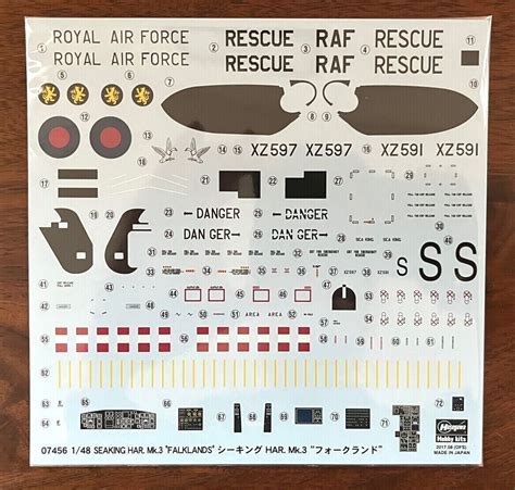 Seaking Har Mk Falklands Hasegawa Scale Model Kit Special