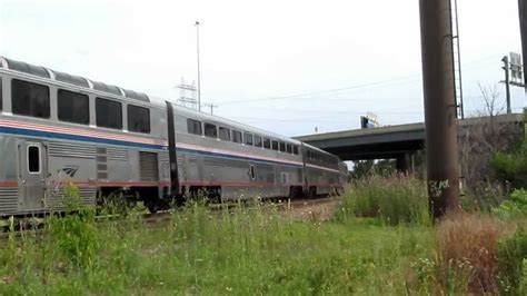 Epic Amtrak Empire Builder 7 With 184 Heritage Youtube